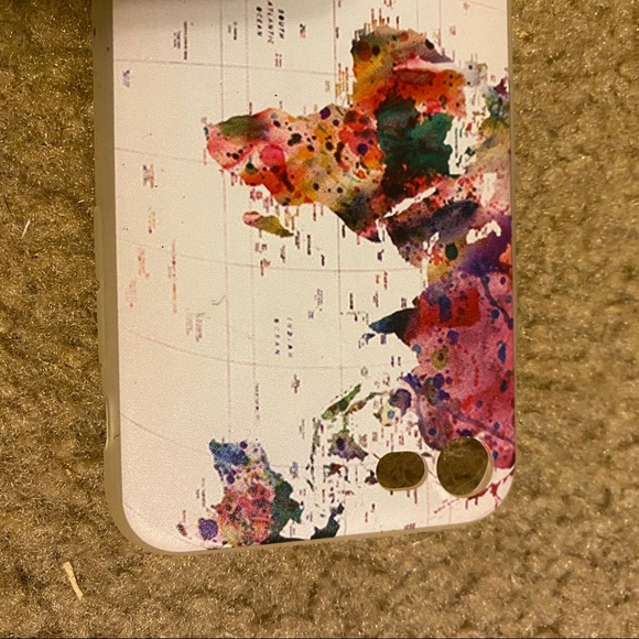 🌟 3 for $15 || Watercolor Map iPhone 7/8 Case - Picture 2 of 3